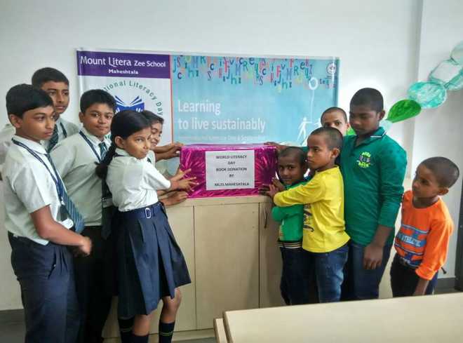 World Literacy Day At Mount Litera Zee School Mahestala
